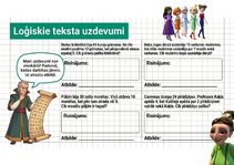 Презентация 'Matemātika ar Carevnu skolas varoņiem', 5.