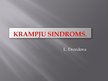 Презентация 'Krampju sindroms', 1.