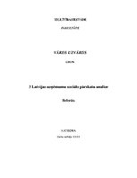 Реферат 'Trīs Latvijas uzņēmumu sociālo pārskatu analīze', 1.