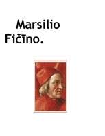 Реферат 'Marsilio Fičīno', 4.