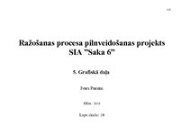 Дипломная 'Ražošanas procesa pilnveidošanas projekts SIA "Saka 6"', 115.