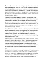 Эссе 'The Biggest Waste of Time and Its Impact on Life', 1.