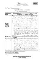 Образец документа 'Vizuālās apsekošnas akts (tehniskais)', 1.