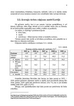 Реферат 'Latvijas tūrisma statistikas rādītāju analīze', 8.