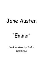 Конспект 'Jane Austen "Emma"', 1.