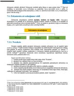 Образец документа 'Vadlīnijas dokumentu izstrādāšanai un noformēšanai', 72.