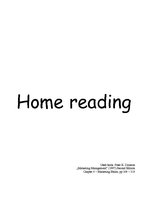 Реферат 'Home Reading (6)', 1.