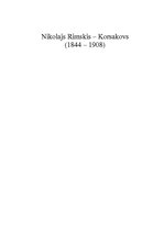 Реферат 'Nikolajs Rimskis-Korsakovs', 1.