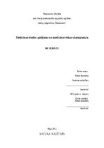 Реферат 'Medicīnas tiesību gadījums no medicīnas ētikas skatupunkta', 1.