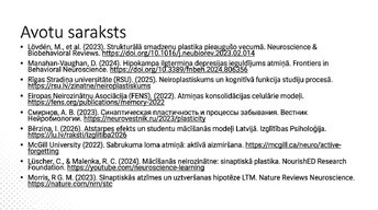 Презентация 'Kādēļ studenti aizmirst pēc eksāmeniem?', 15.
