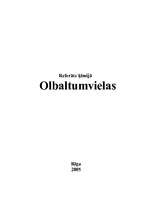 Реферат 'Olbaltumvielas', 1.