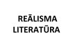 Презентация 'Reālisma literatūra', 1.