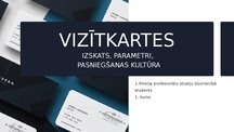 Презентация 'Vīzītkartes', 1.