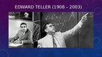 Презентация 'Edward teller – The father of hydrogen bomb', 2.