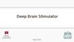 Презентация 'Deep brain stimulator', 1.