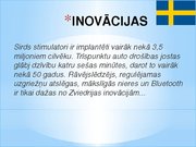 Презентация 'Inovatīvā darbība un tās regulēšanas pieredze Zviedrijā', 13.