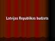 Презентация 'Latvijas Republikas budžets', 1.