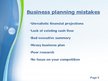 Презентация 'Business Planning Mistakes', 5.