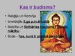 Презентация 'Viss par budismu', 2.