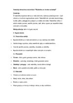 Эссе 'Mušmires un vāveres rudentiņš – piedzīvojumi, sadarbība un dabas mācība', 1.