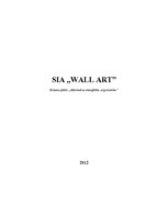 Бизнес план 'SIA "Wall art"', 1.
