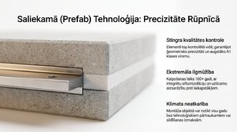 Презентация 'Monolīts pret saliekamo dzelzsbetonu', 6.