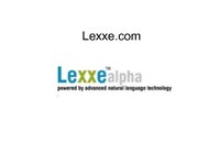 Презентация 'Meklētāja Lexxe analīze, raksturojums', 1.