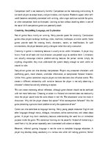 Эссе 'Video games: entertainment and learning', 5.