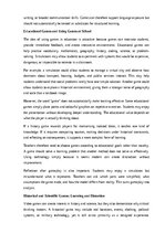Эссе 'Video games: entertainment and learning', 6.