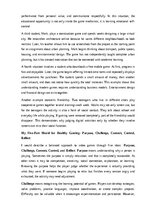 Эссе 'Video games: entertainment and learning', 10.
