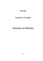 Реферат 'Hermejs un Hēfaists', 1.