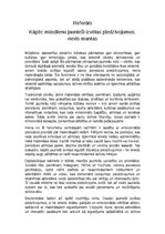 Реферат 'Kāpēc mūsdienu jaunieši izvēlas piedzīvojumus, nevis mantas', 1.