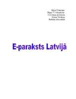 Реферат 'E-paraksts Latvijā', 1.