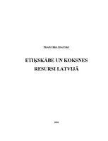 Реферат 'Literatūras apskats par etiķskābi un koksnes resursiem Latvijā', 1.