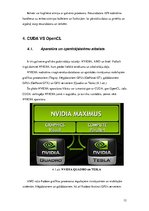 Реферат 'CUDA un OpenCL salīdzinājums', 12.