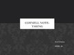 Презентация 'Cornell Method of the Note-taking', 1.