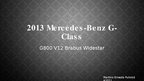 Презентация 'Mercedess-Benz G-Class', 1.