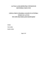 Дипломная 'Līzinga tirgus dinamikas analīze un attīstības tendences Latvijā (2004.-2009.)', 1.
