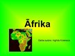 Презентация 'Āfrikas reljefs', 1.