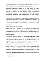 Эссе 'What makes a good school?', 5.