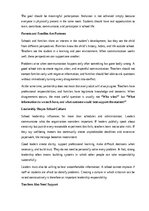 Эссе 'What makes a good school?', 11.