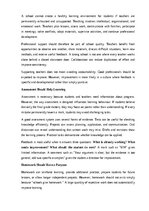 Эссе 'What makes a good school?', 12.
