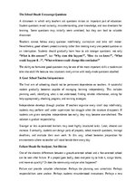 Эссе 'What makes a good school?', 14.
