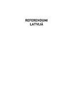 Реферат 'Referendumi Latvijā', 1.