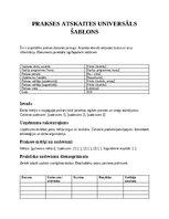Отчёт по практике 'Prakses atskaites universāls šablons', 1.