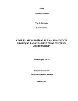 Образец документа 'Civilās aizsardzības plāna fragments', 1.