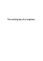 Эссе 'The working day of an engineer', 1.