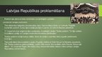 Презентация 'Valstiskuma iespējamība Baltijā', 15.