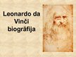Презентация 'Leonardo da Vinči biogrāfija', 1.