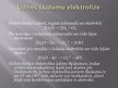 Презентация 'Elektriskā strāva šķidrumos, elektrolīze', 10.